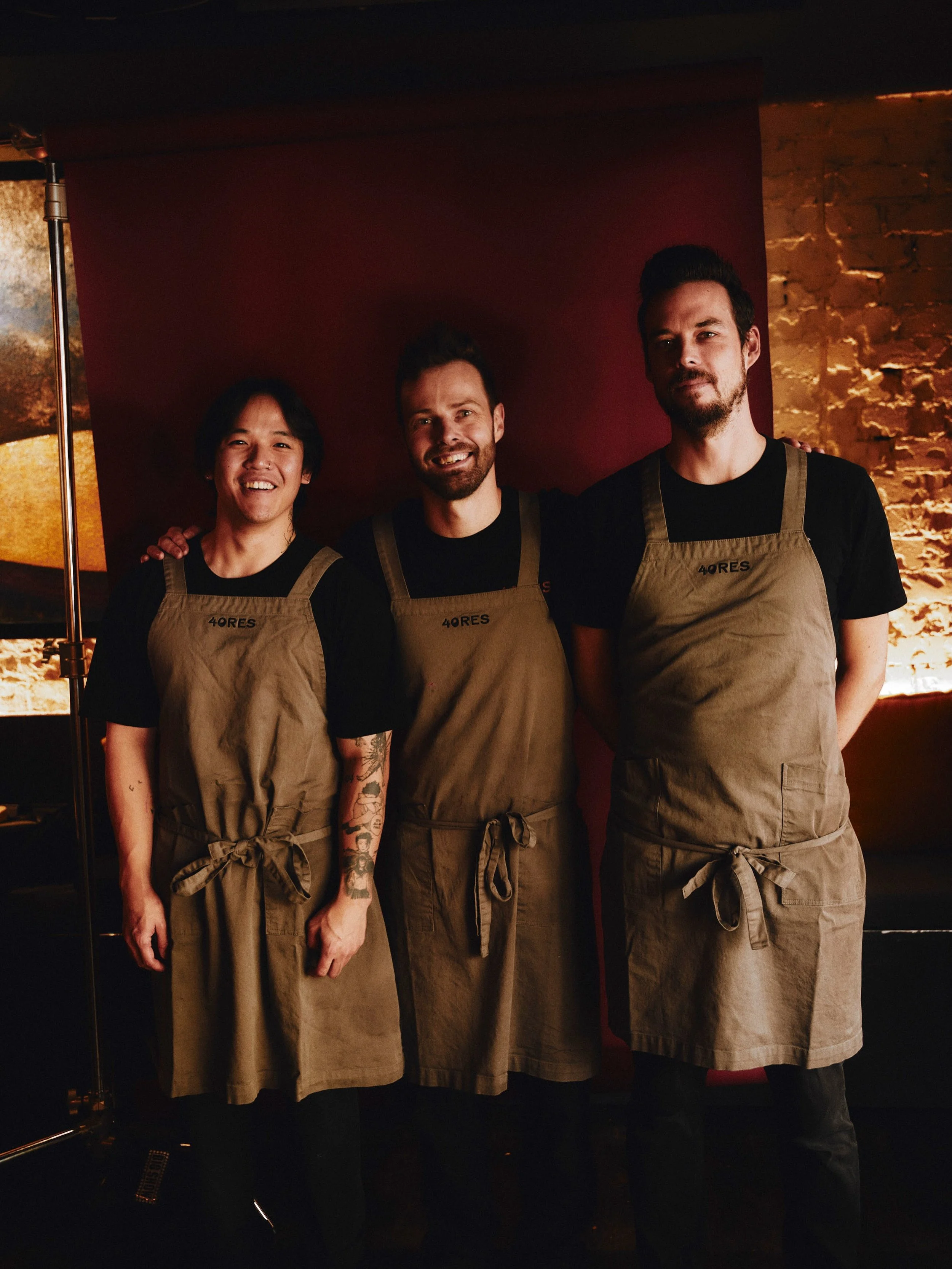 A rare moment&hellip;
the chefs of 40Res, all in one frame.

Behind the scenes of a recent shoot.

Always grateful for the team behind it all.
Standards matter, front and back of house.

It&rsquo;s what makes it work.

#40Res #BehindTheScenes #Sydney