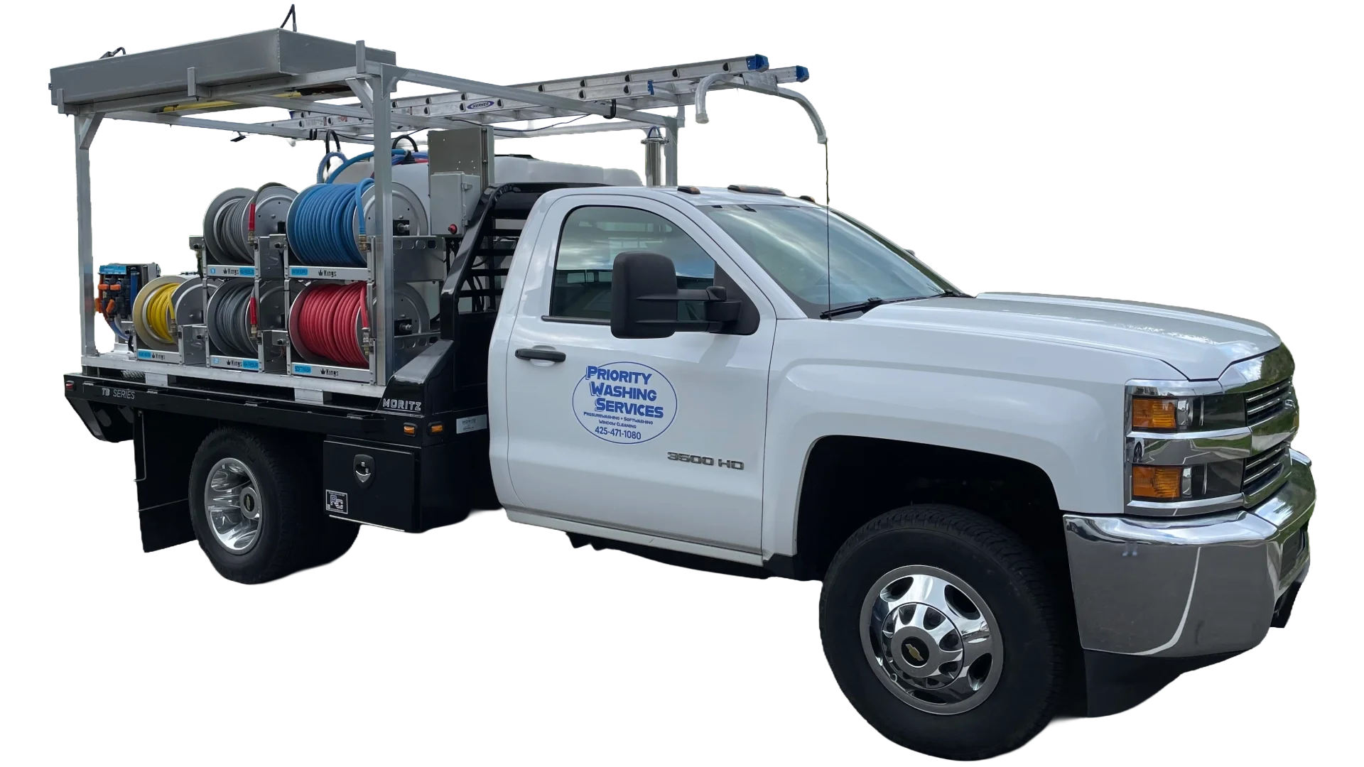 Priority Washing Services Fleet Vehicle