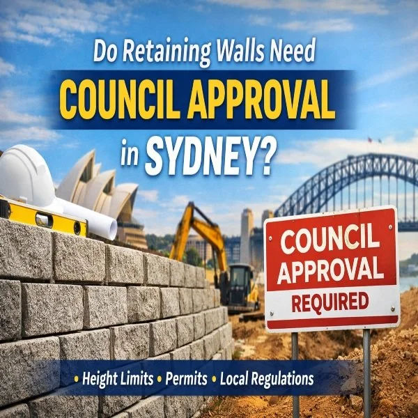 Do Retaining Walls Need Council Approval in Sydney?