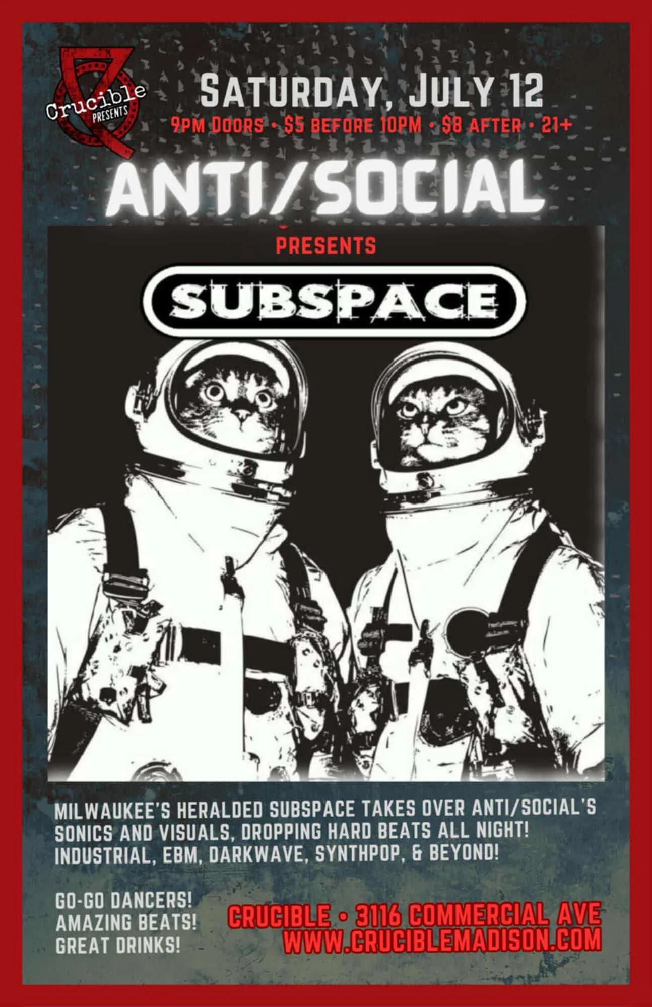 ANTI/SOCIAL Presents Subspace