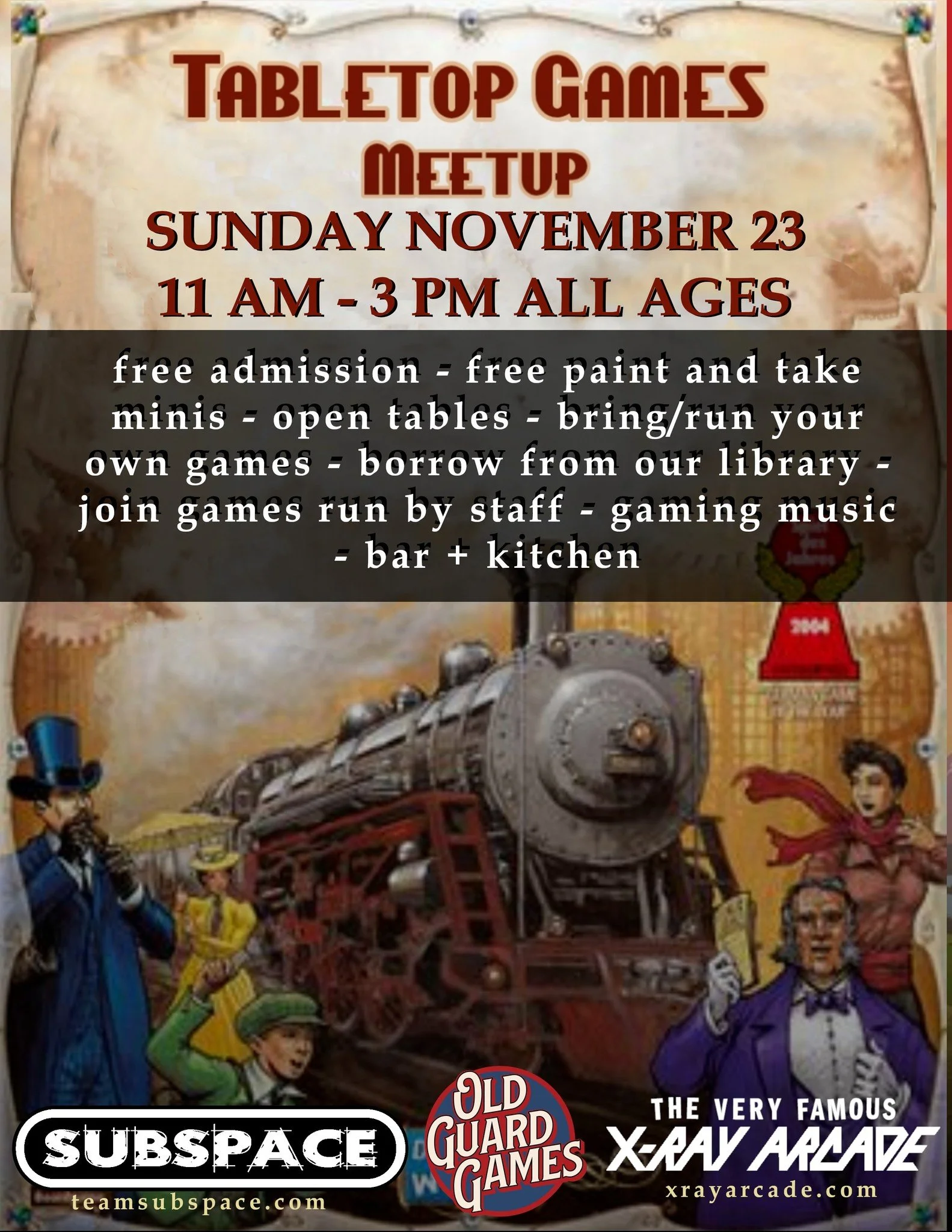 Daytime Tabletop games meetup