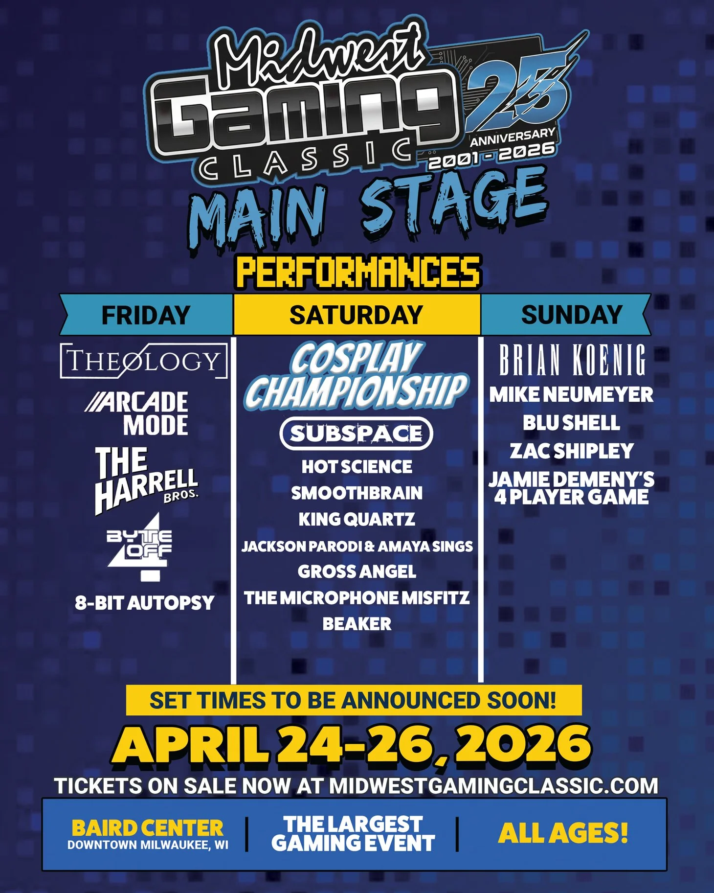 Midwest Gaming Classic Performance