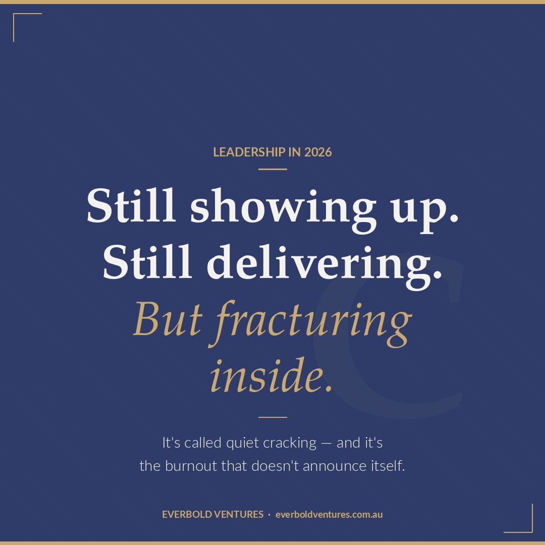Quiet Cracking: The Leadership Burnout That Doesn't Announce Itself