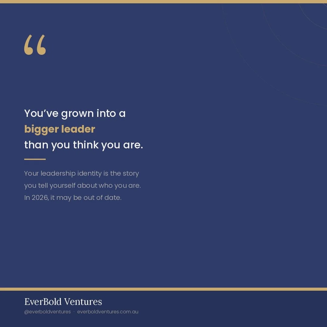 The Leadership Identity Gap: You've Grown into a Bigger Leader Than You Think You Are