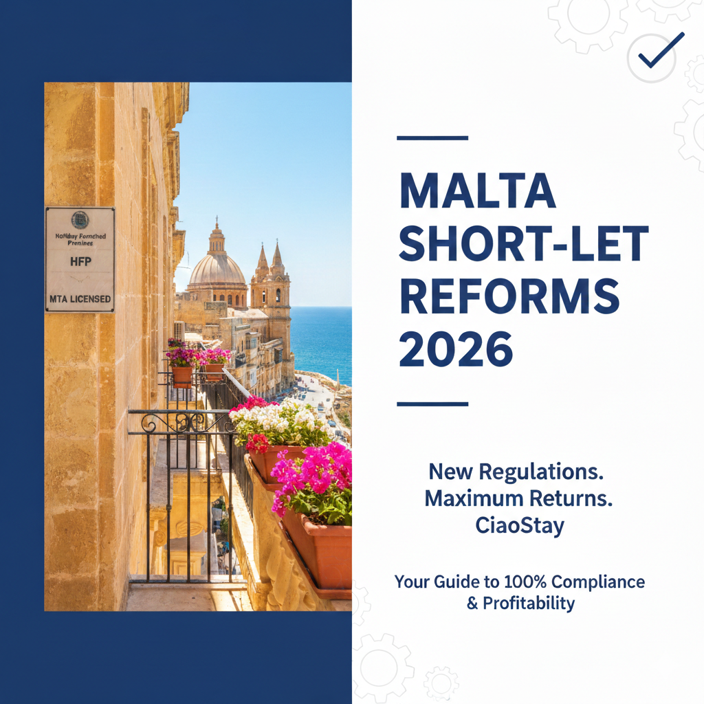 The New Malta Short-Let Reforms 2026: A Survival Guide for Property Owners