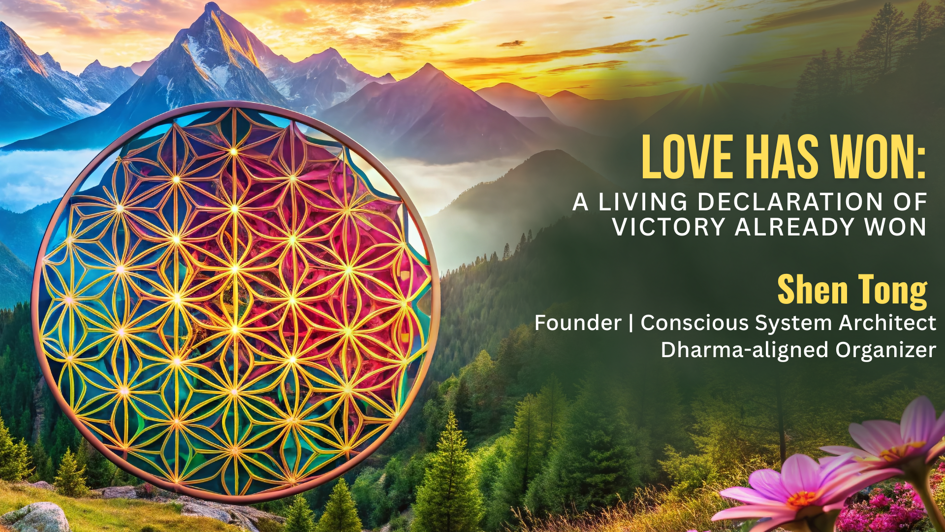 Love Has Won: A Living Declaration of Victory Already Won
