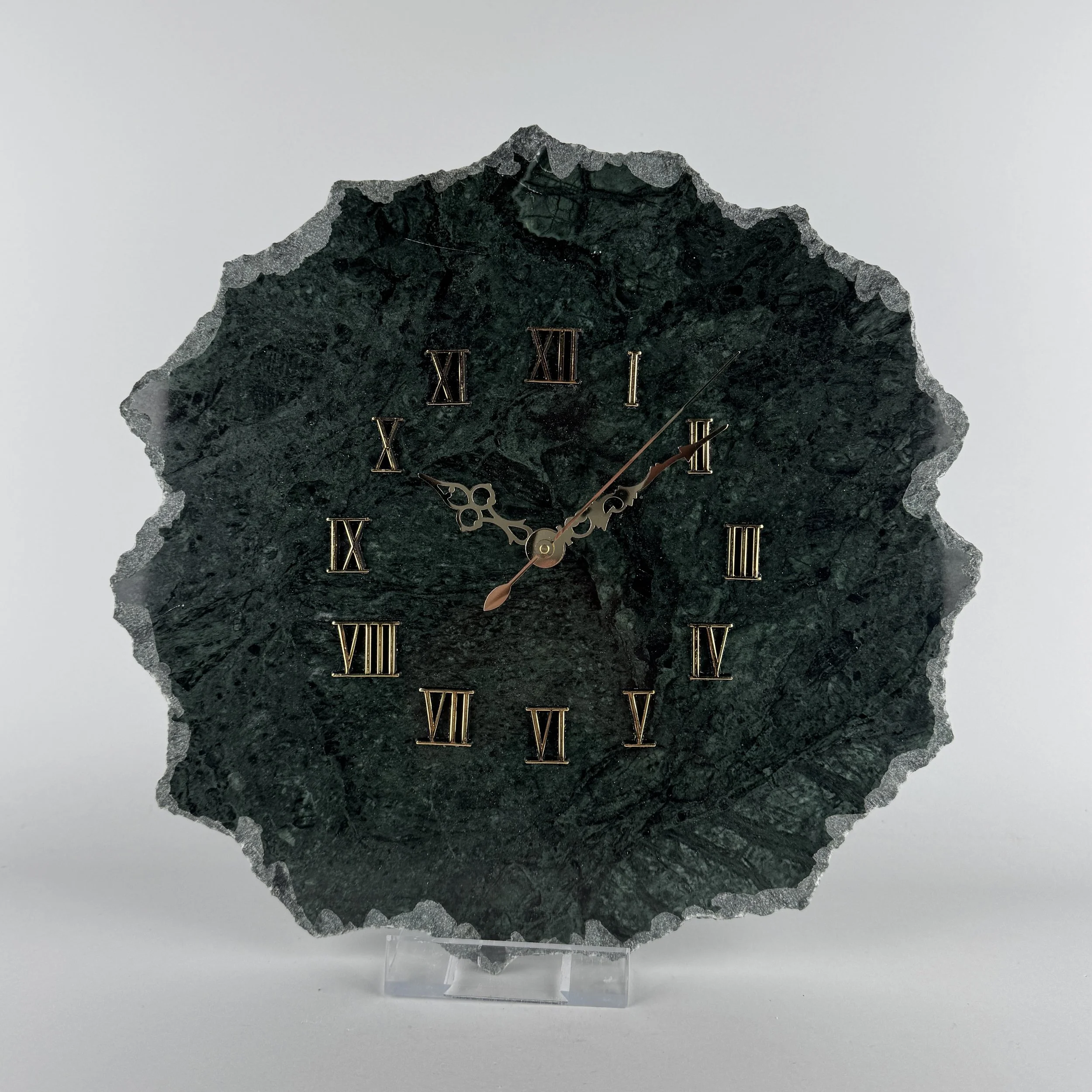 Uhr aus Marmor | Größe L | Ziffern: Rom