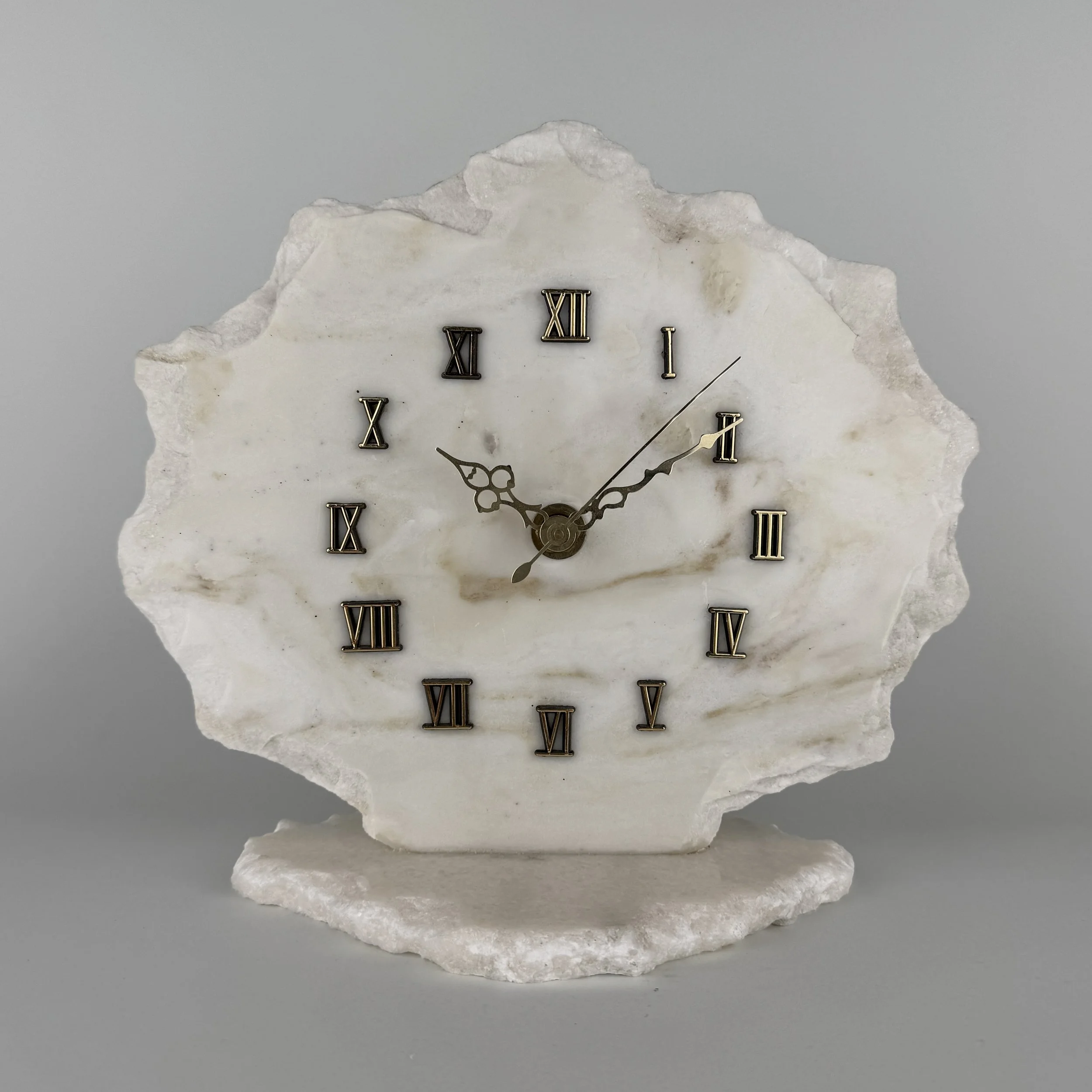 Tischuhr aus Marmor | Größe: M | Ziffern: Rom