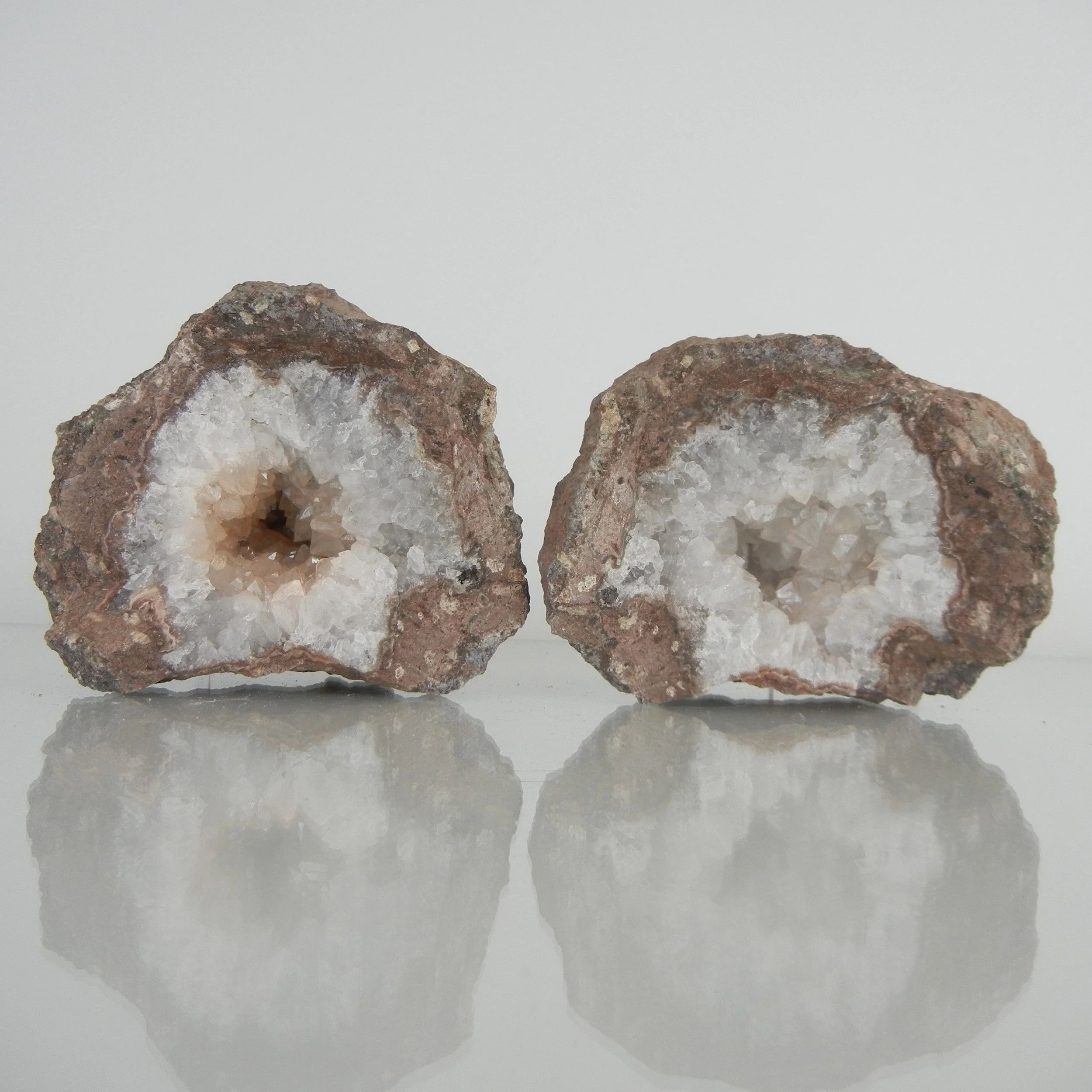 Schneekopfkugel Paar, Quarz xx | Deutschland (K7)