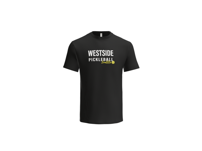 WESTSIDE Seattle Tee - Unisex - Black Front.png