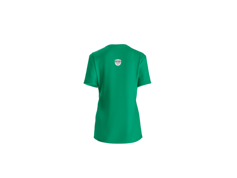 Westside Tee -WOMEN - Green Women Back.png