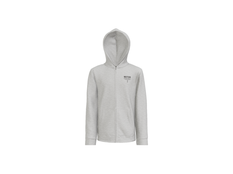 Zip Hoodie - YOUTH - Grey Front.png