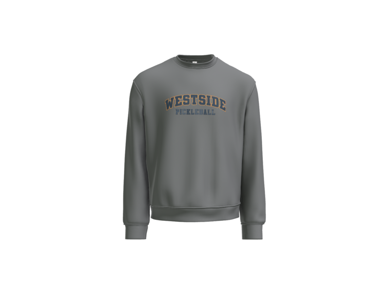 Crew Neck Sweatshirt - Asphalt Front.png