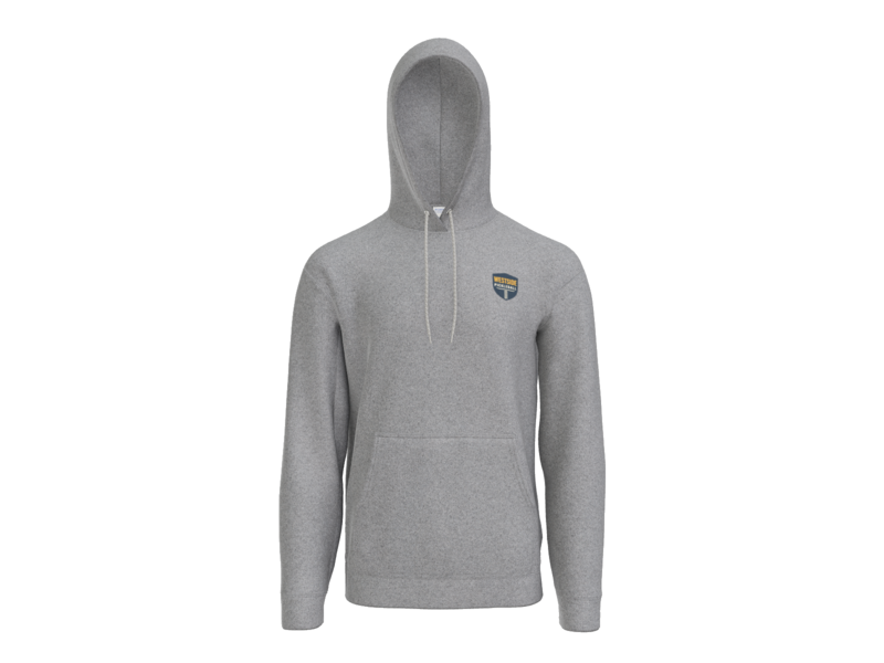 Pull Over Hoodie - Men - heather grey front.png