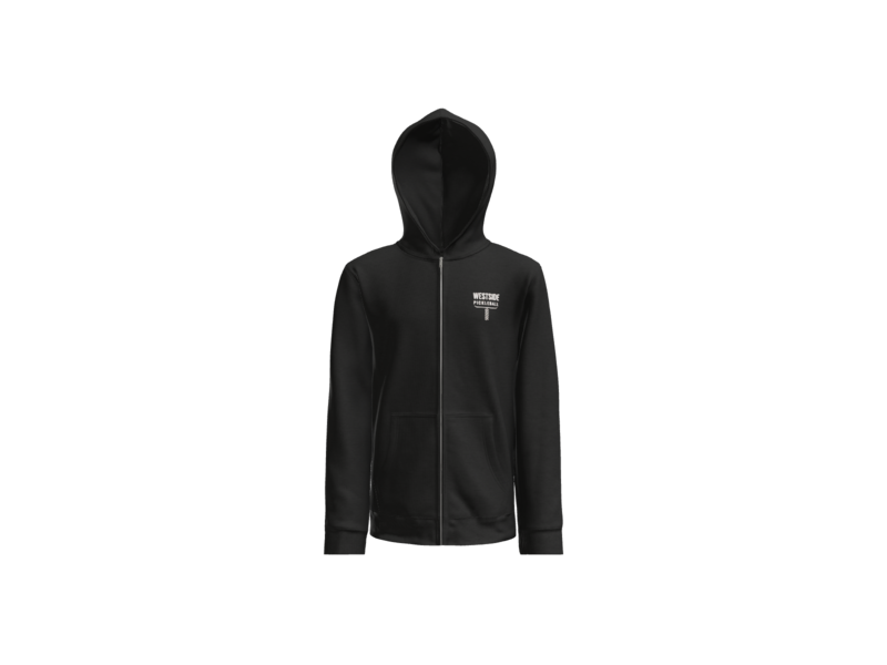 Zip Hoodie - YOUTH - Black Front.png