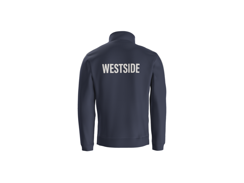 TRACK JACKET - UNISEX - Navy Back.png