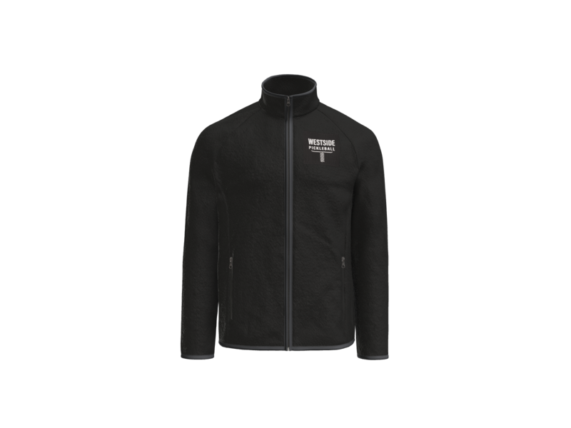 FLEECE JACKET - Men - Black Front.png