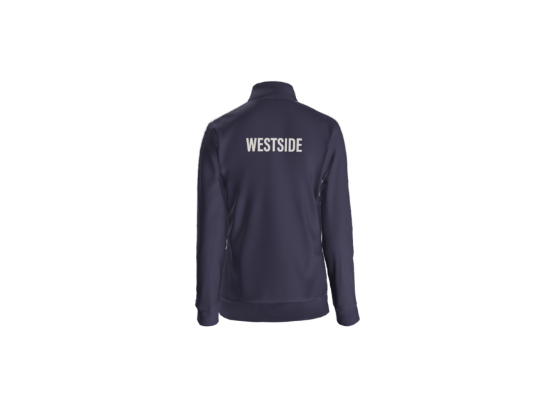 TRACK JACKET - Women - Navy Back.png