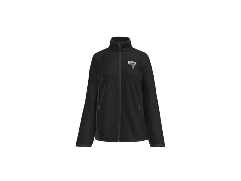 FLEECE JACKET - Women - Black Front.png