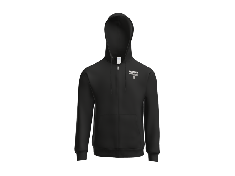 Zip Hoodie - MEN - Black Front.png