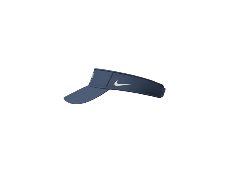 Nike Visor - Navy - Side.png