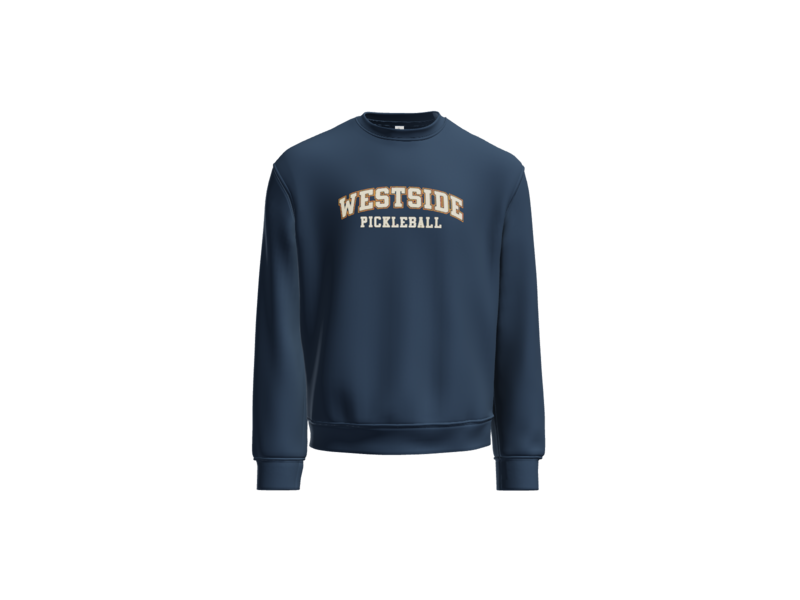 Crew Neck Sweatshirt - Navy Front.png