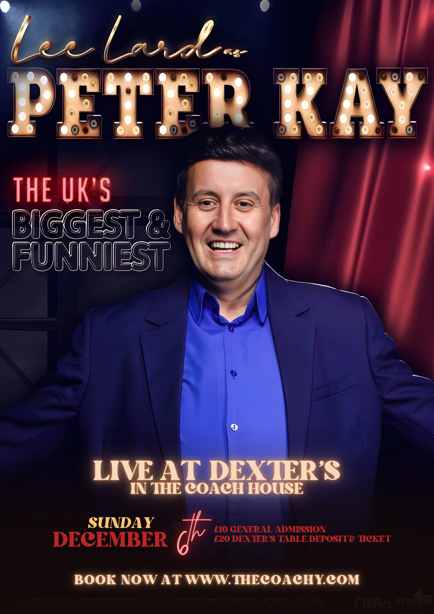 LEE LARD AS PETER KAY | SUN 6TH DEC