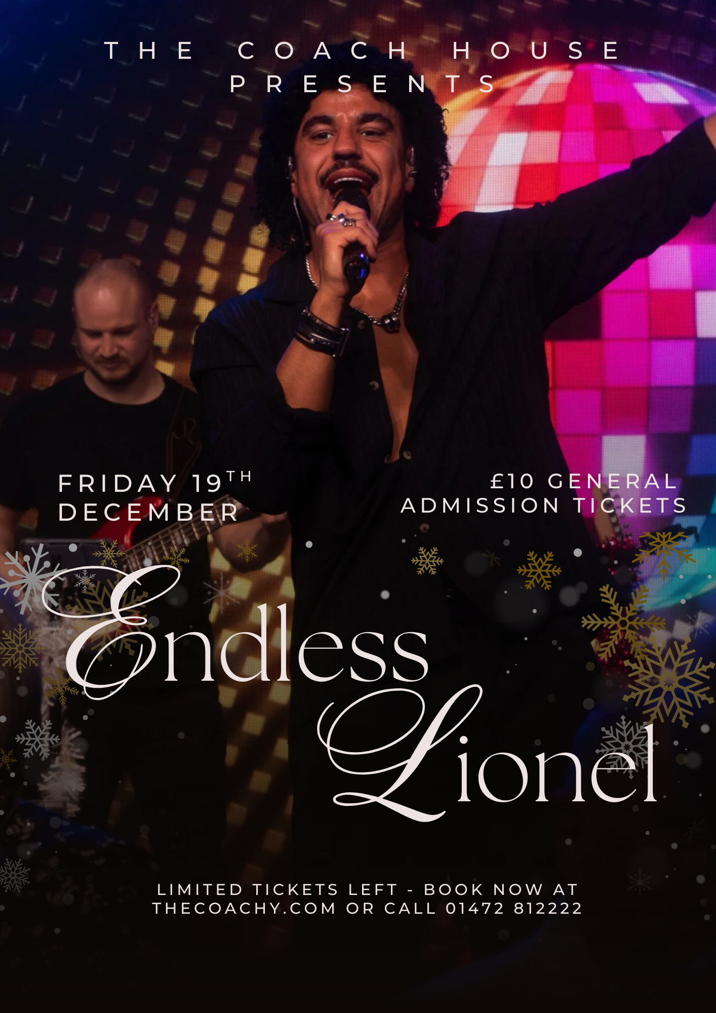 Lionel Richie Christmas Party Night | Fri 19th Dec
