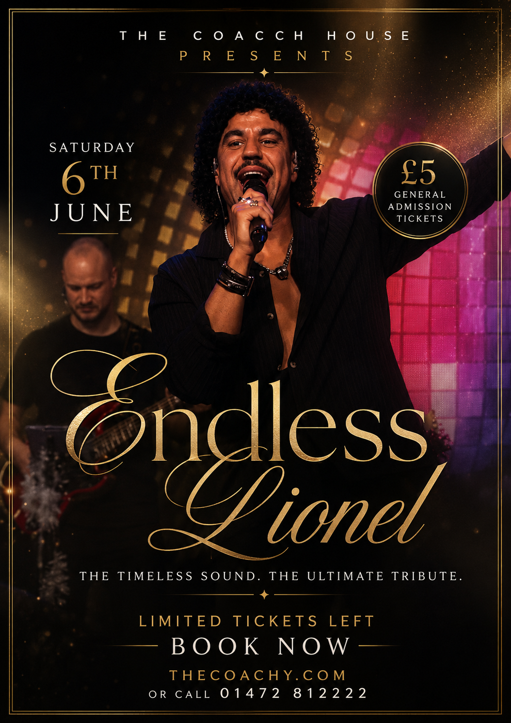 ENDLESS LIONEL | SAT 6TH JUNE