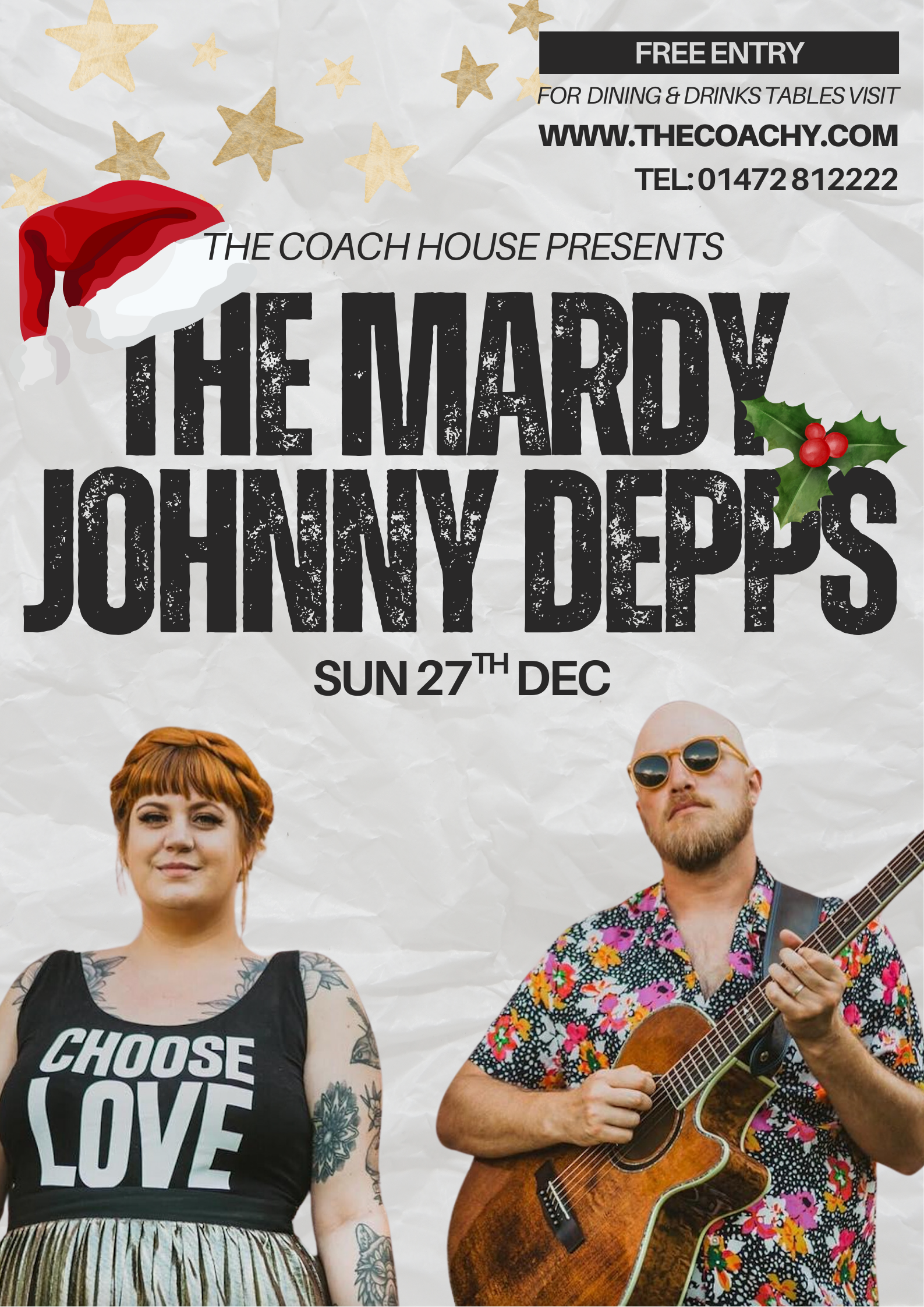 THE MARDY JOHNNY DEPPS | SUN 27TH DEC