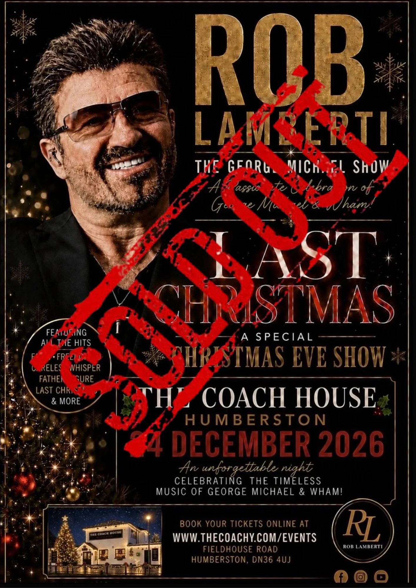 CHIRSTMAS EVE | ROB LAMBERTI IS GEORGE MICHAEL