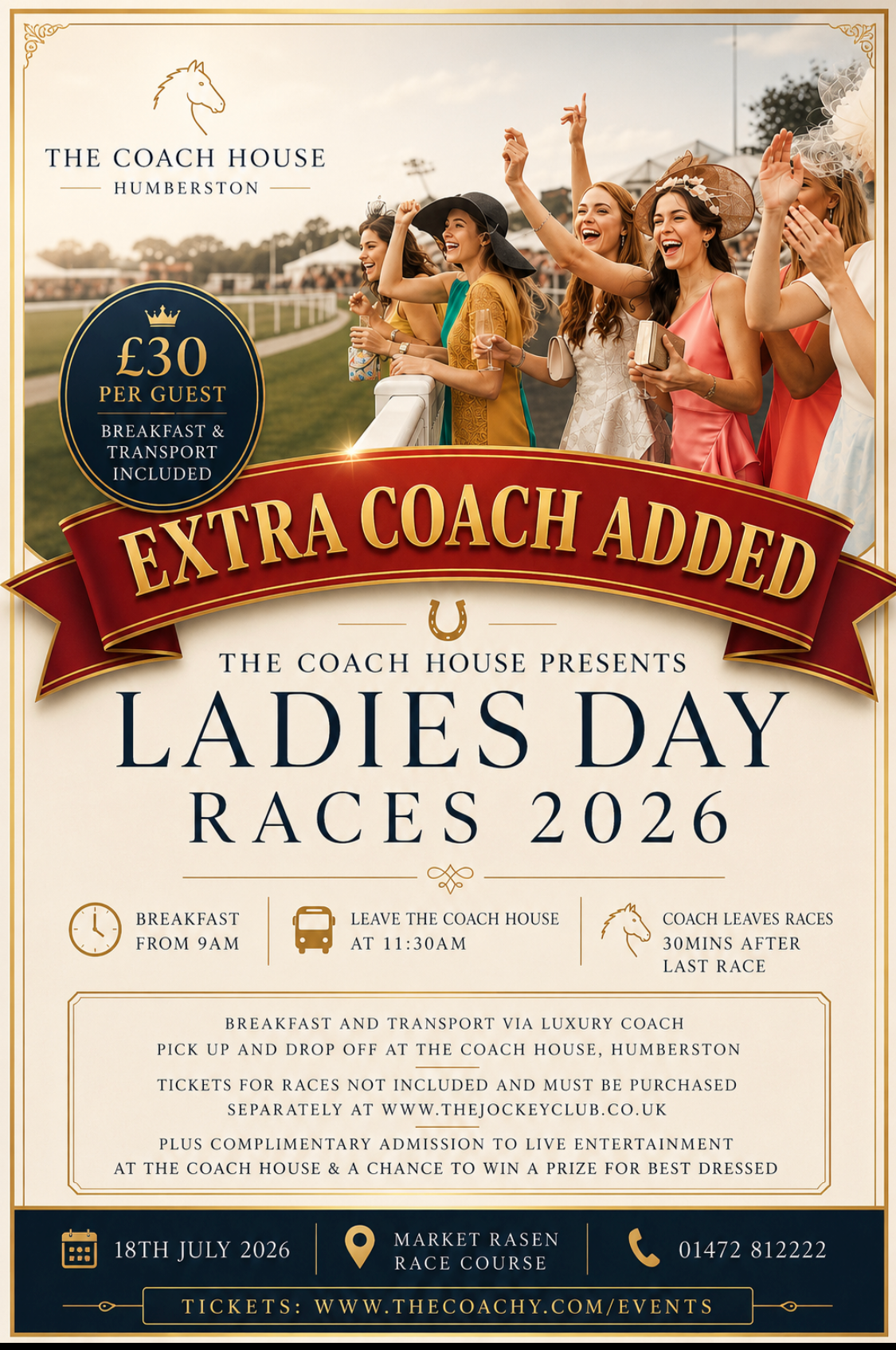 LADIES DAY RACES | 18TH JULY 2026