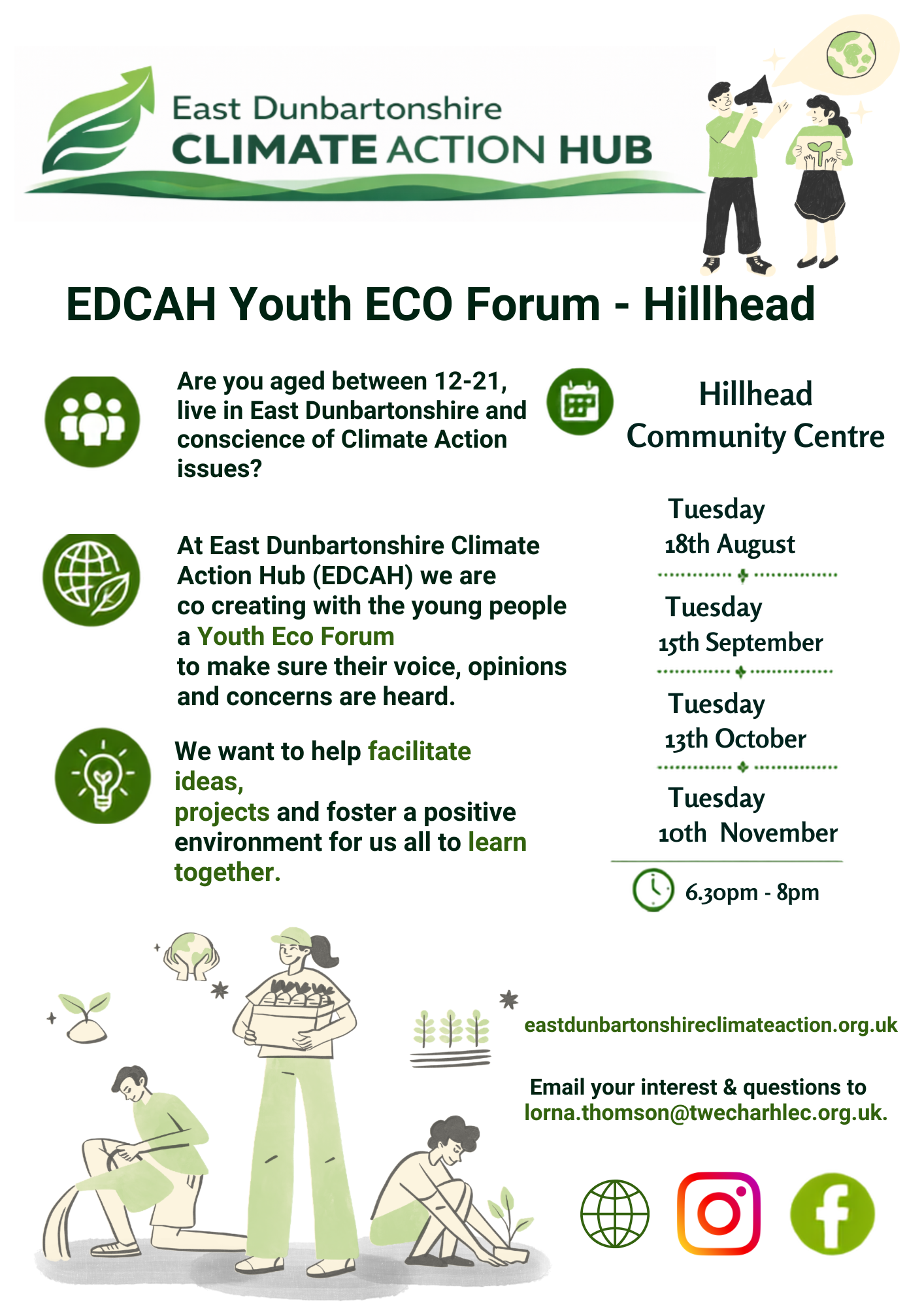 EDCAH Youth Eco Forum - Hillhead