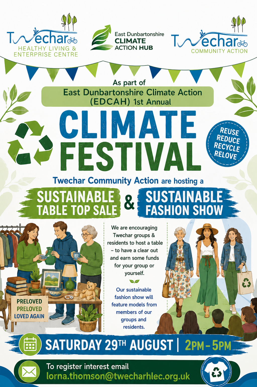 Sustainable Fashion Show and Table Top Sale