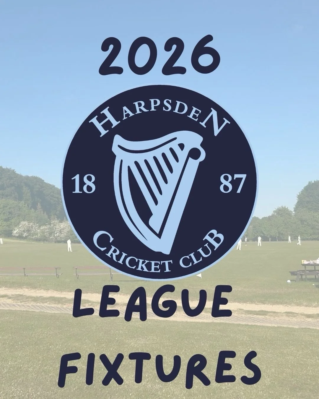 The 2026 season is locked in &mdash; and Harpsden are ready! 💙 🏏 

Our 1st XI and 2nd XI fixtures are out, and it&rsquo;s shaping up to be a huge year across both sides.

Home or away, early season or late summer, we want the whole Harpsden family 