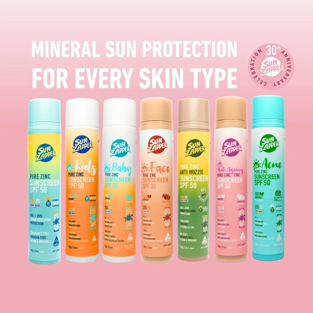 Introducing the Expanded Pure Zinc Range: Mineral Sun Protection for Every Skin Type