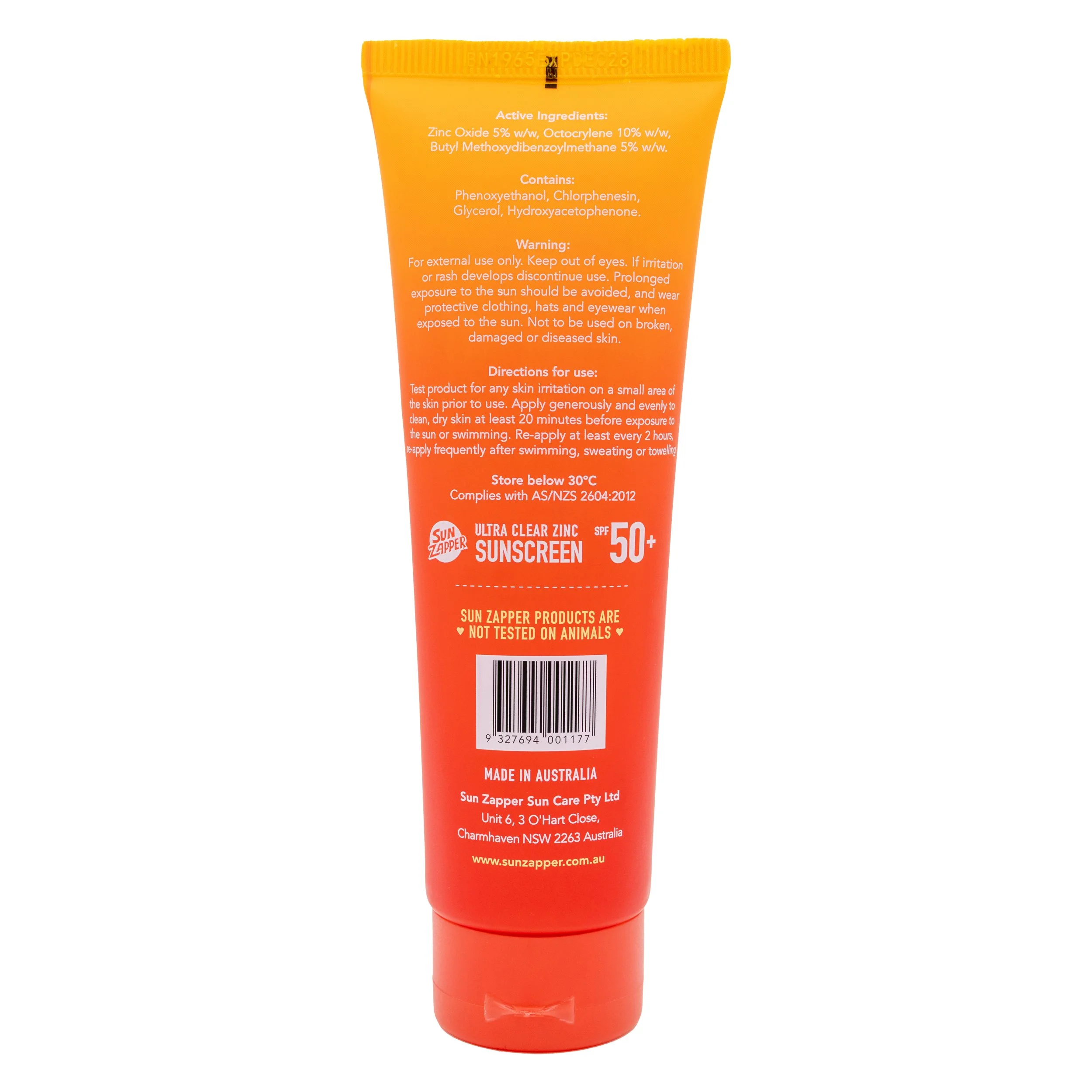Ultra Clear Zinc 100ml - Back.jpg