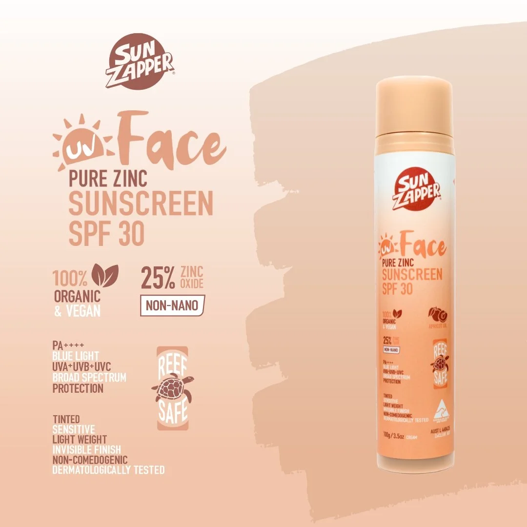 NEW - Face Pure Zinc Sunscreen Cream 100g SPF 30