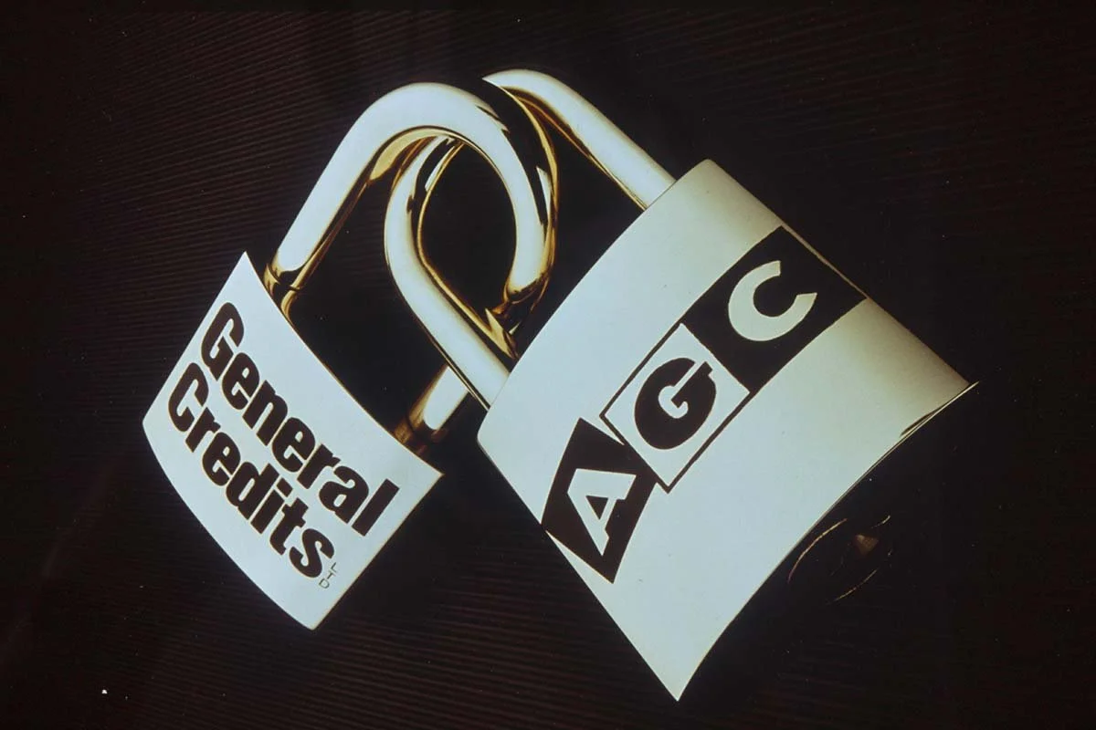 Annual Report cover for the Australian Guarantee Corporation