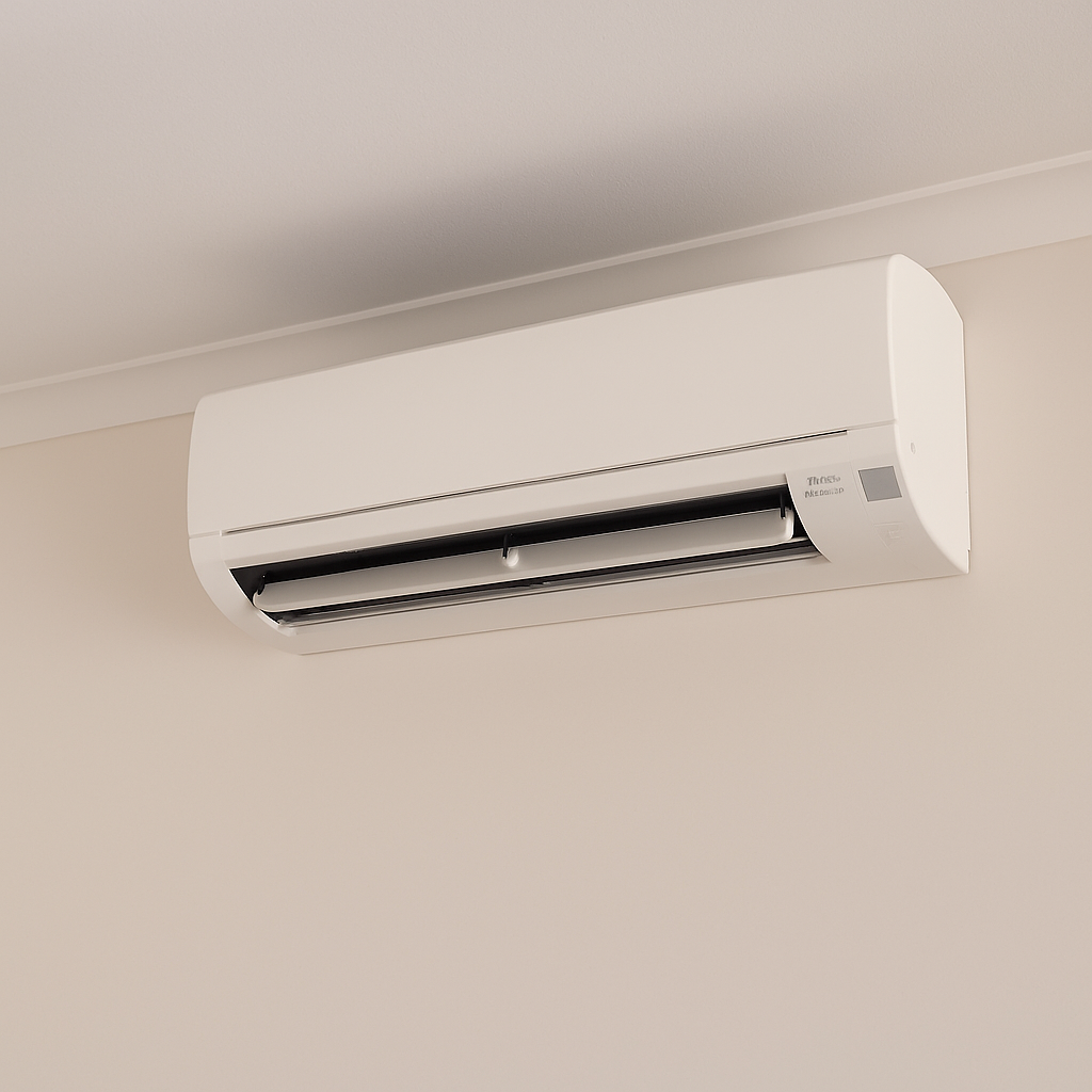 Reverse cycle split system air conditioner