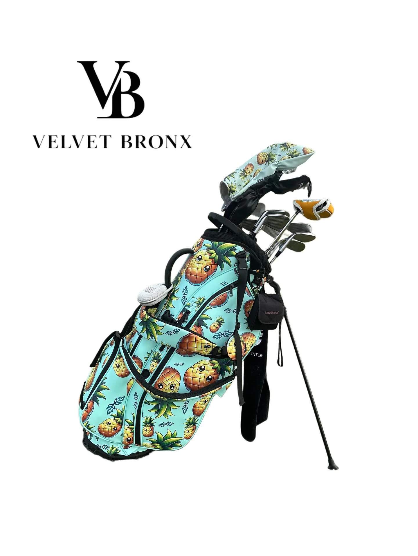 Matching headcovers!🔥🔥😎 #velvetbronx #golfbags #golfbrand