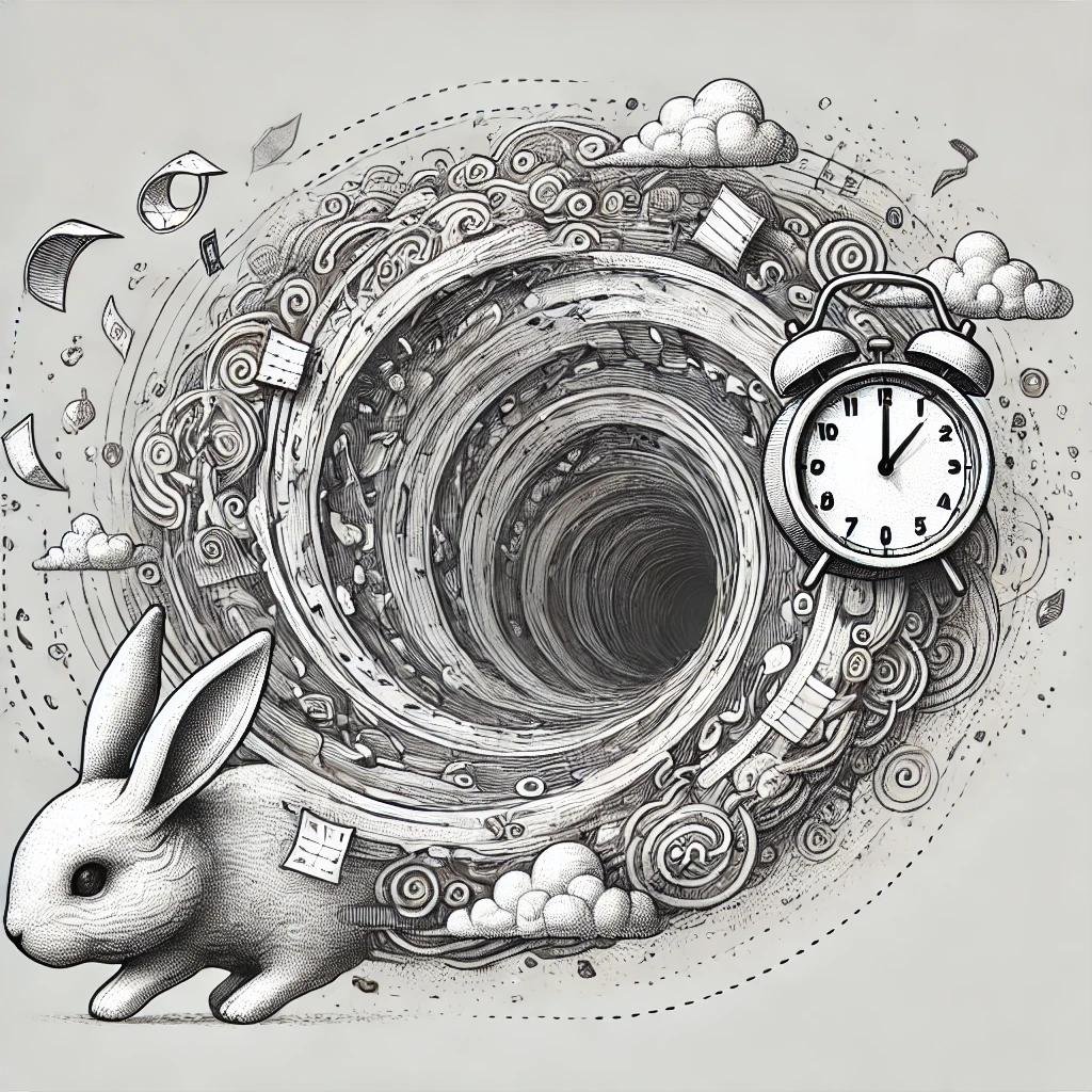 Down the rabbit hole: The DMN trap for the ADHD brain