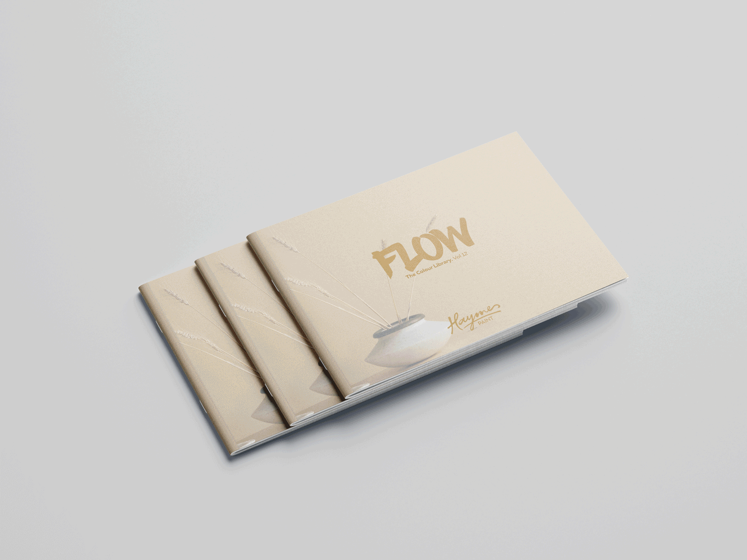 A5 Booklet distributed at events and via mail with product samples.