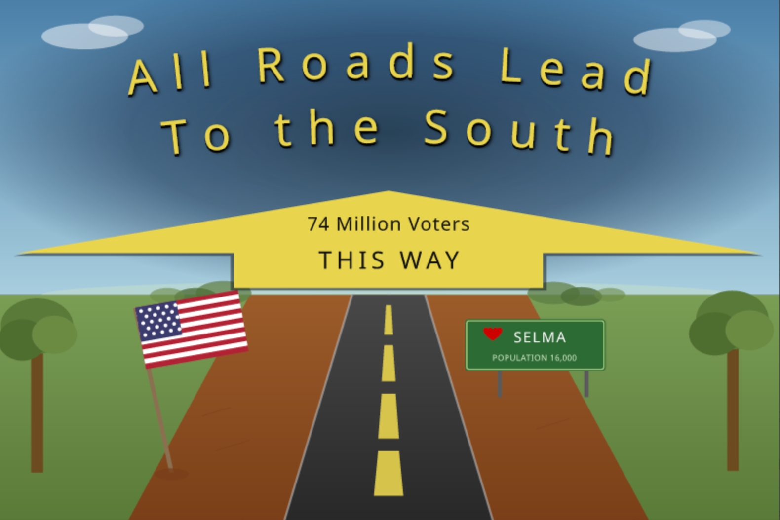 All Roads Lead to the South&nbsp;