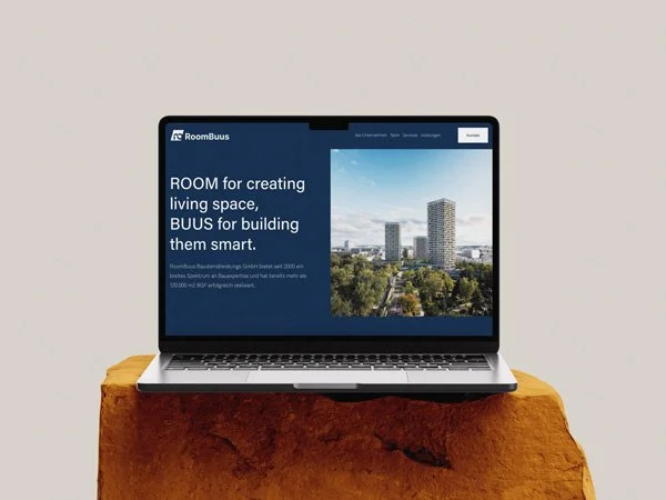 Branding und Website Braubranche - RoomBuus