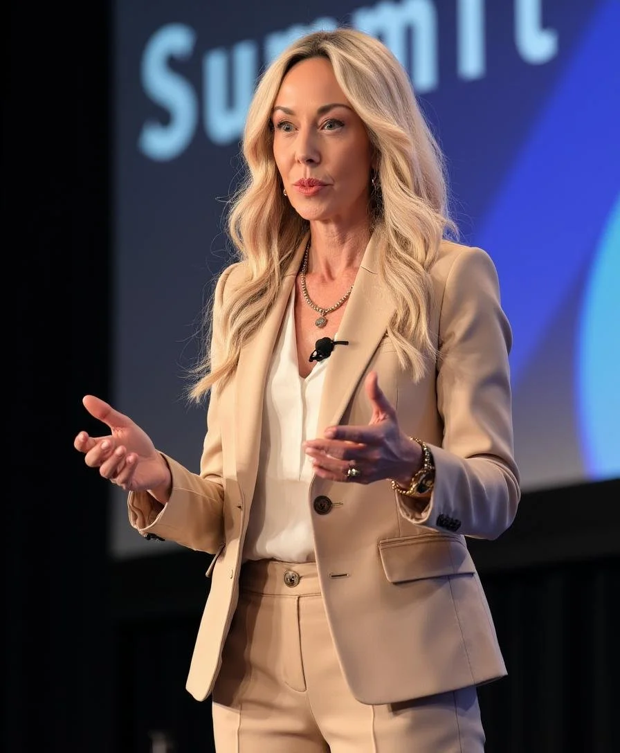 Shannon at Summit Speaking Event