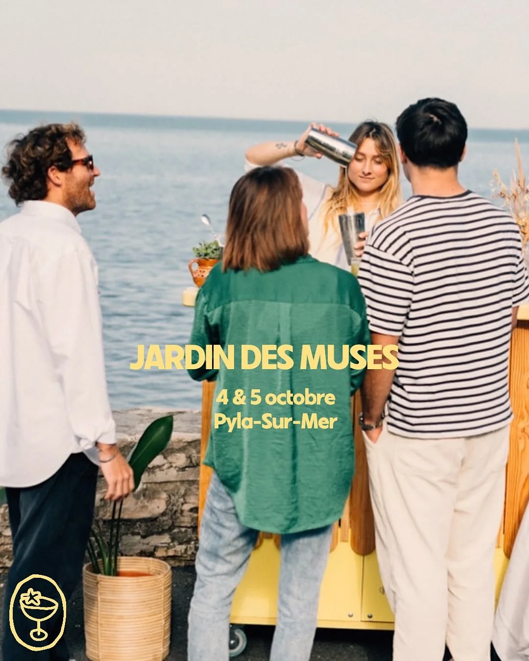 SAVE THE DATE !!! 4 &amp; 5 octobre ☀️
Le Jardin des Muses est un week end bien &ecirc;tre &agrave; ne pas manquer - organis&eacute; par l&rsquo;association @_musettes 

March&eacute;s de cr&eacute;atrices, ateliers, cours de yoga, soins &eacute;nerg
