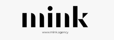 Logo de l'agence Mink 'www.mink.agency'.