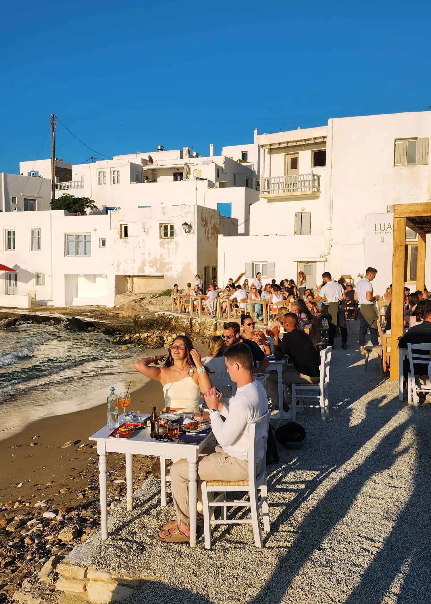 Naousa by the beach Paros