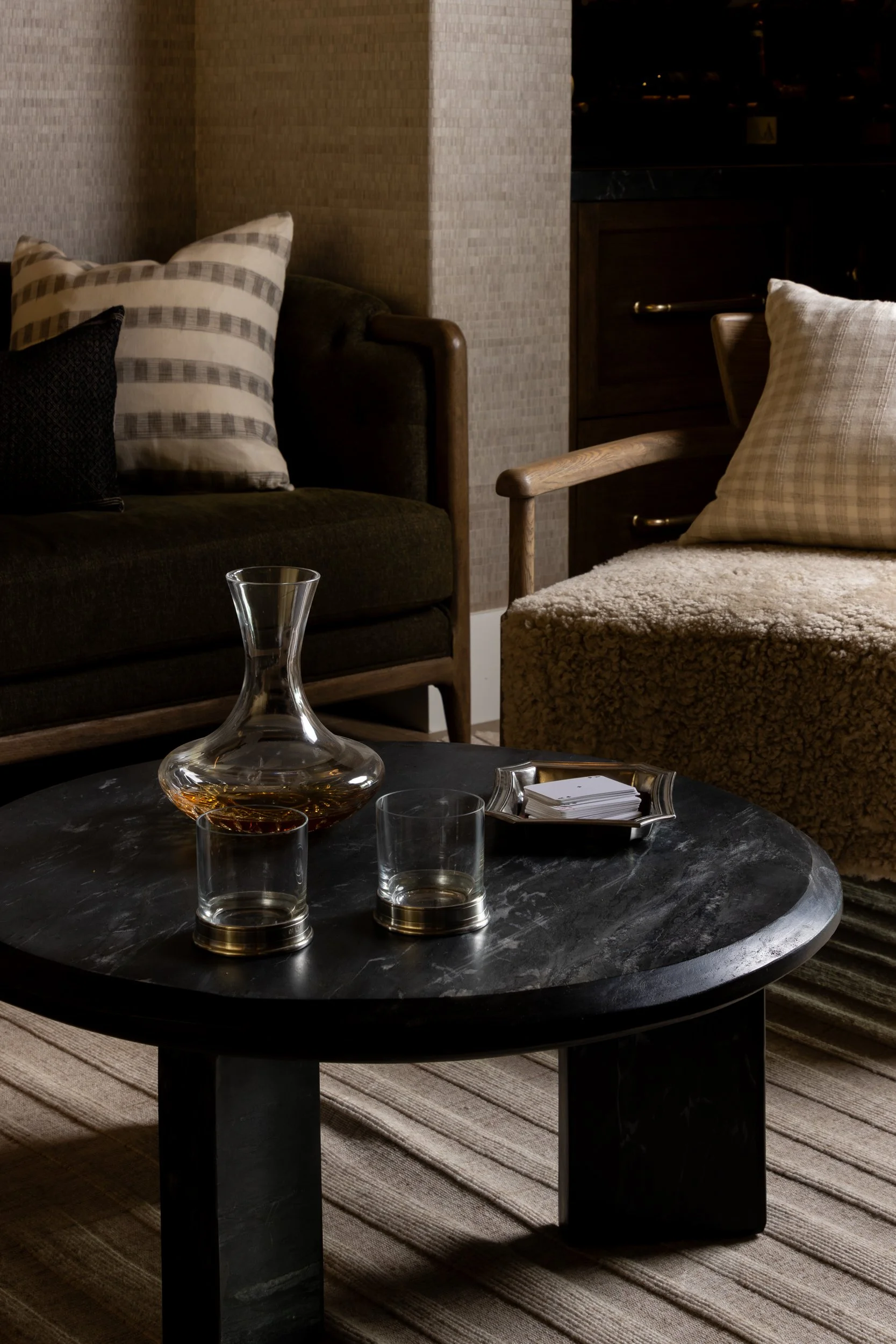 Luxury architectural interior design by Intimate Living Interiors.